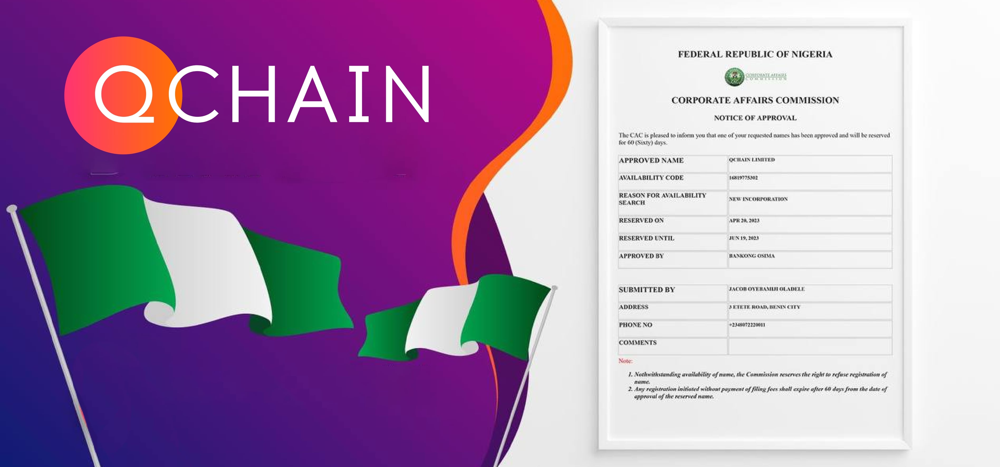 News #2 - Qchain and Nigeria's SEC