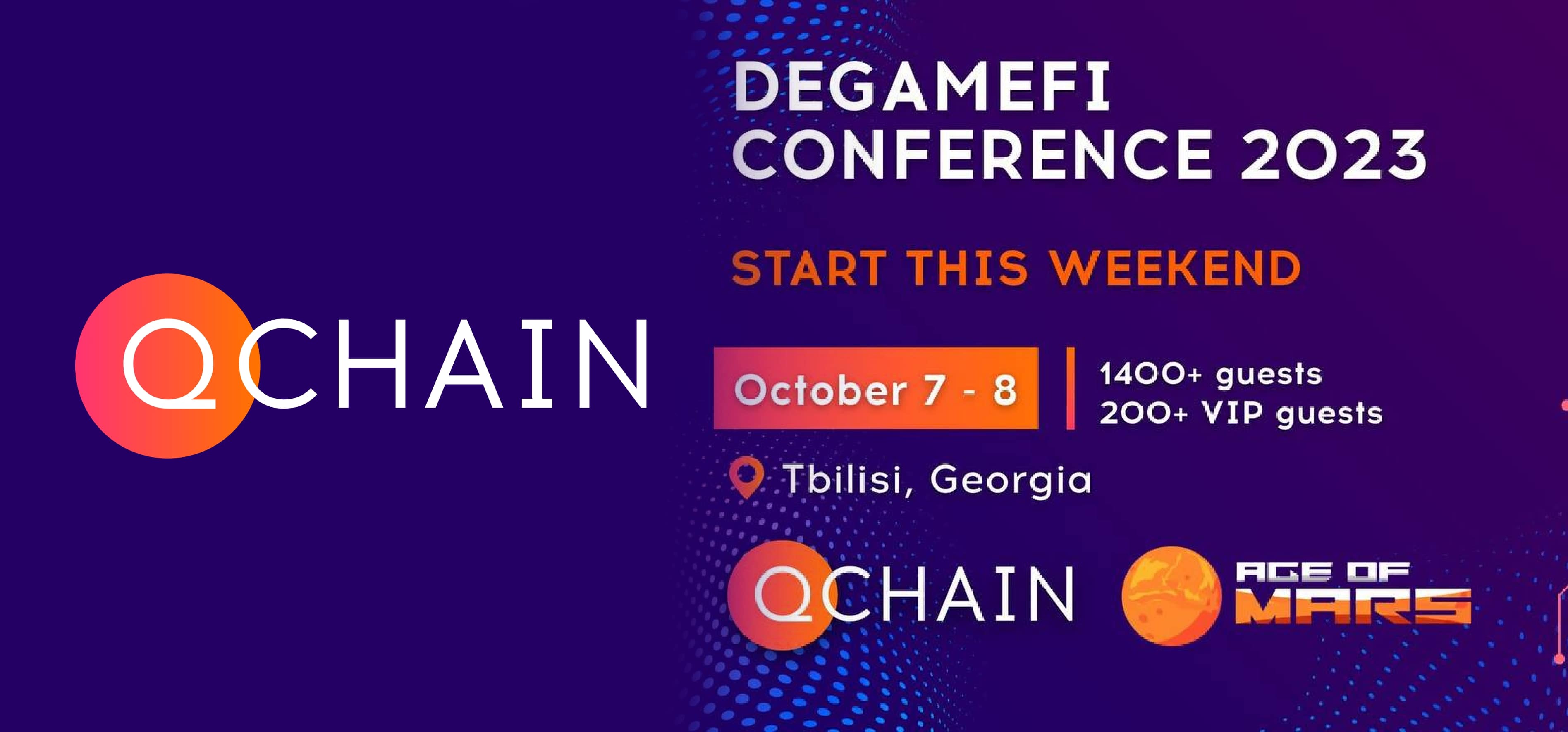 DeGameFi Conference 2023 starts this weekend