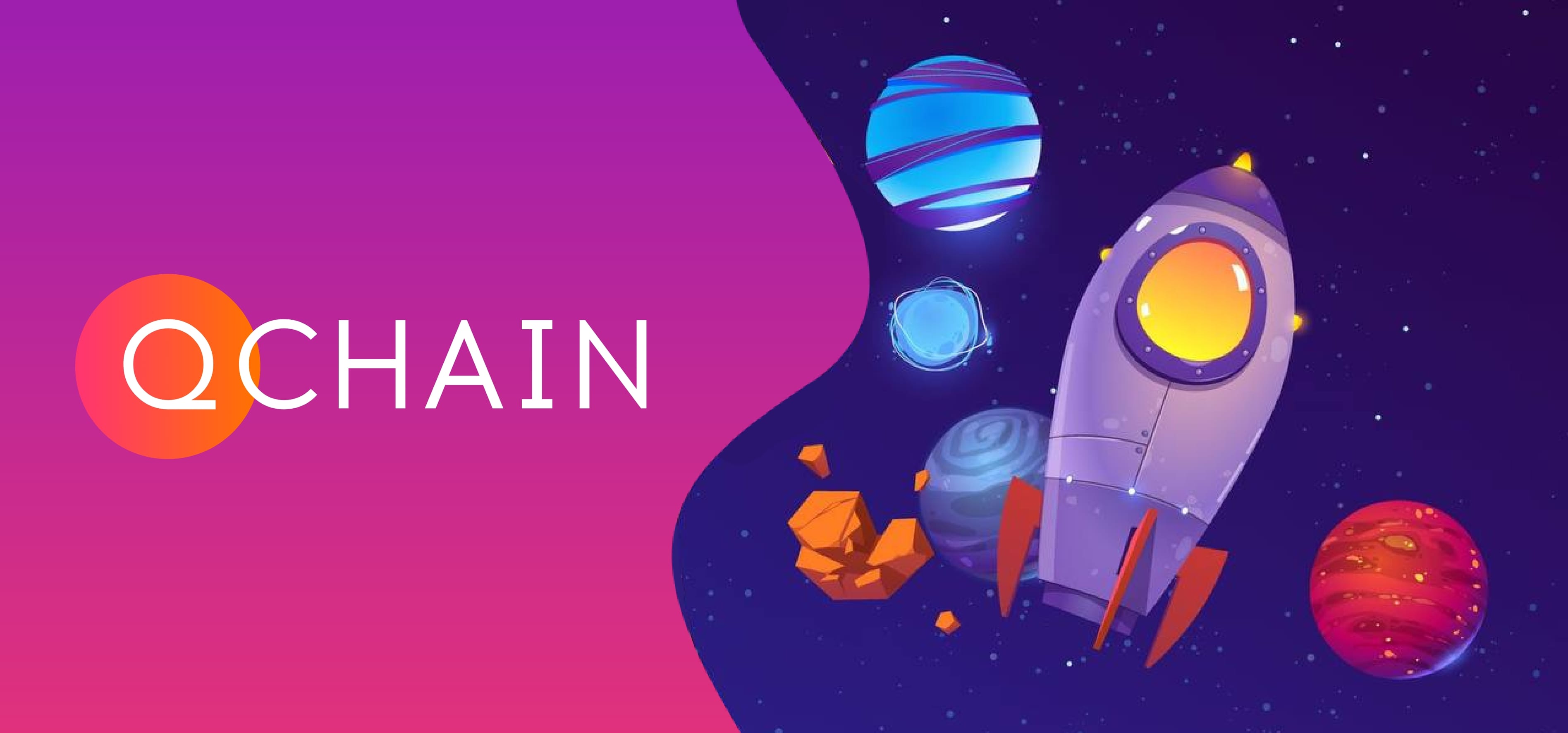 Launching a project on the blockchain Qchain
